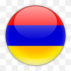 Flag Of Armenia - Armenia Round Flag Png Emoji,Armenian Flag Emoji