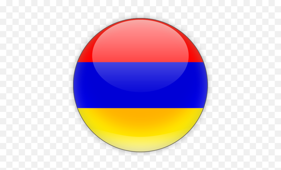 Flag Of Armenia - Armenia Round Flag Png Emoji,Armenian Flag Emoji