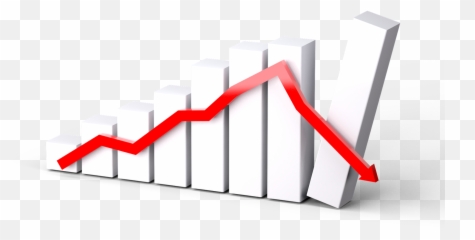 chart going down thedesertreviewcom - Recession Business Emoji