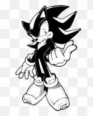 How to Draw Shadow the Hedgehog with Step by Drawing - The Drawn Emoji