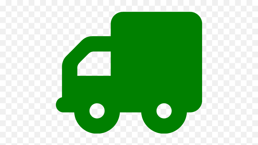 Green Truck 3 Icon - Green Truck Clipart Png Emoji,Truck Emoticon