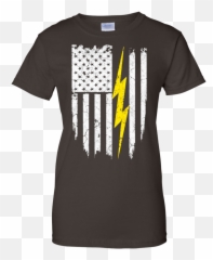 American Electrician Flag Shirts Emoji,Electrician Emoji