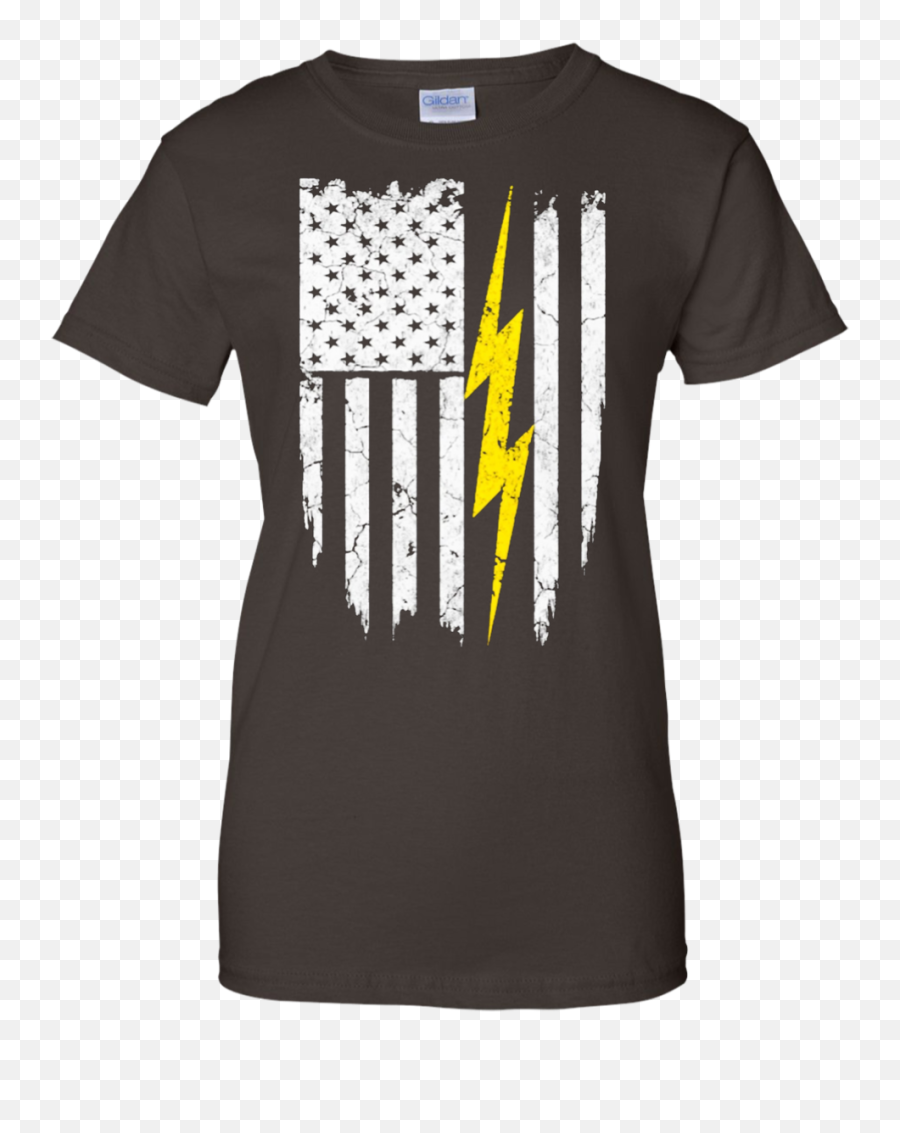 American Electrician Flag Shirts Emoji,Electrician Emoji