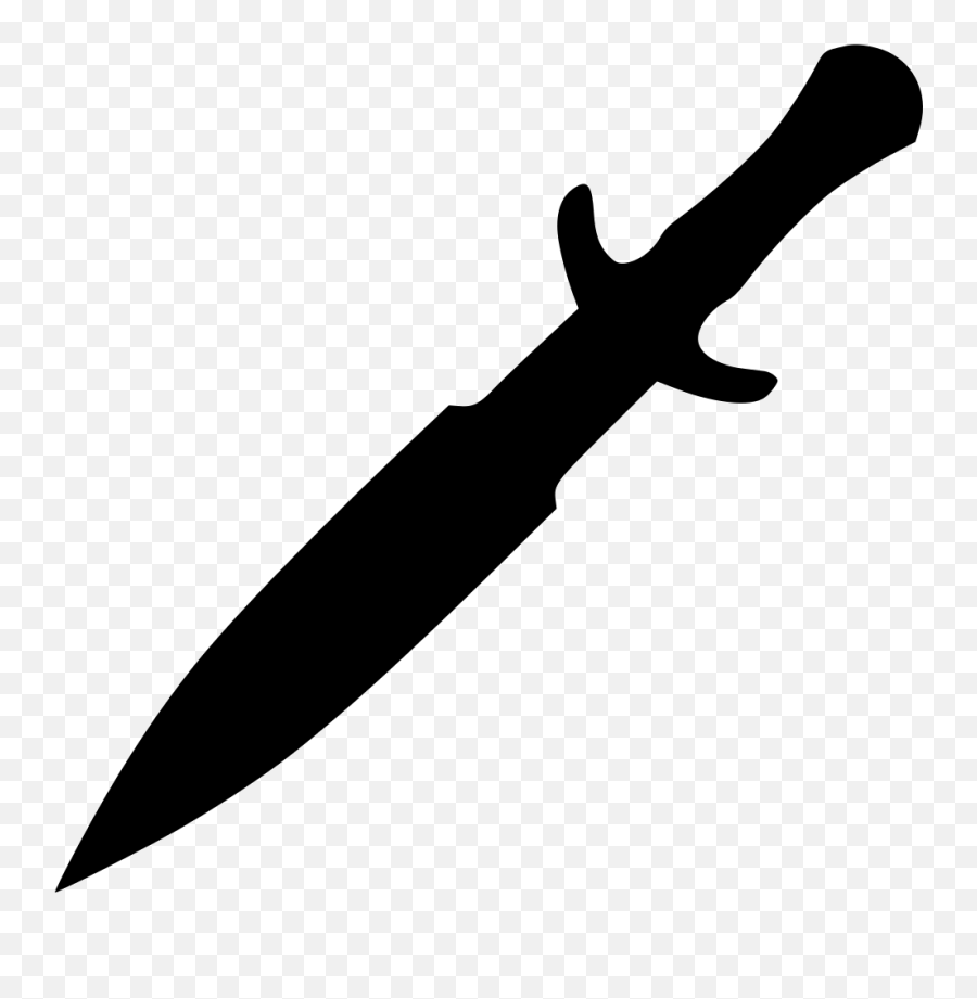 Dagger Png - Dagger Black And White Emoji,Knife Shower Emoji