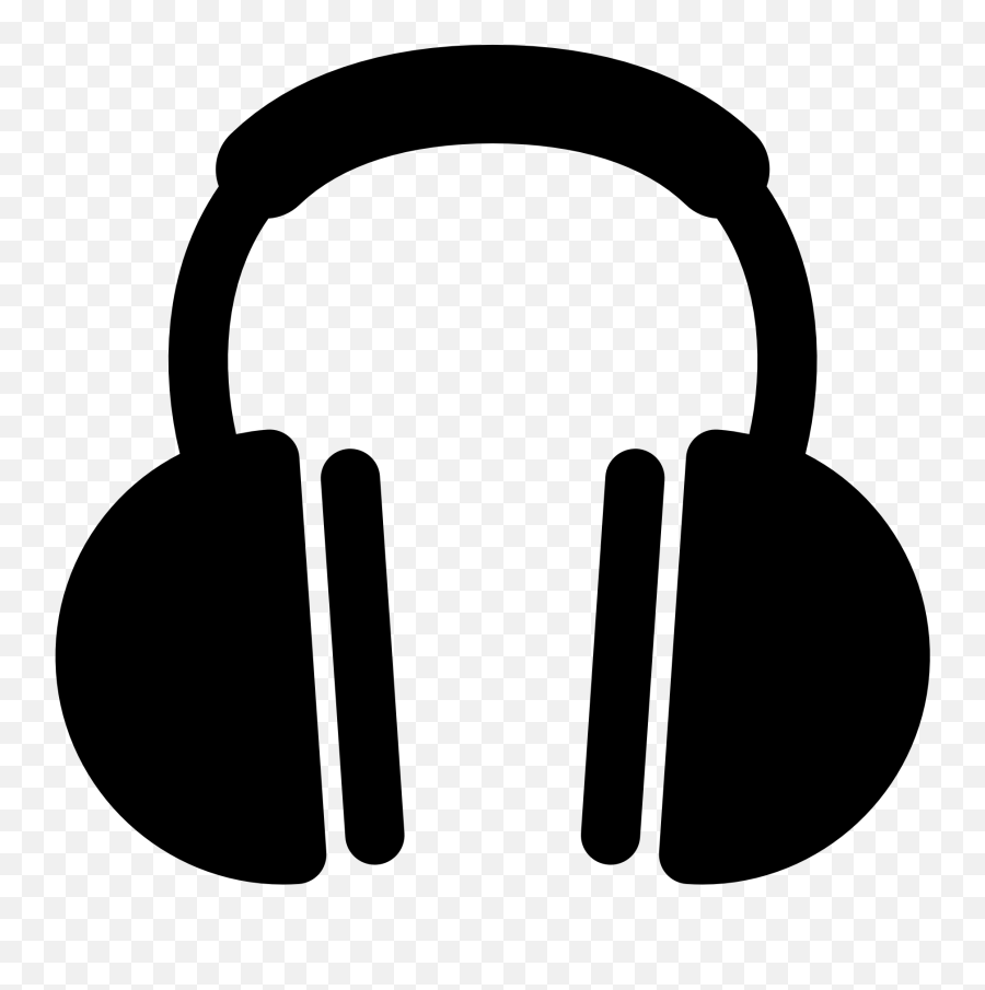 Free Cartoon Headphones Png Download Free Clip Art Free - Head Phones Clipart Emoji,Headphone Emoji