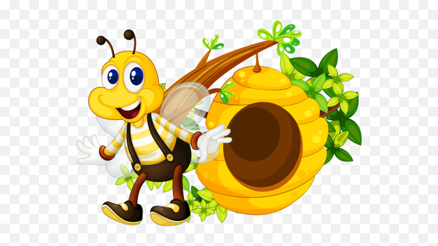 Cartoon Bee Bee Clipart - Cartoon Honey Bee Clipart Emoji,Honey Bee Emoji