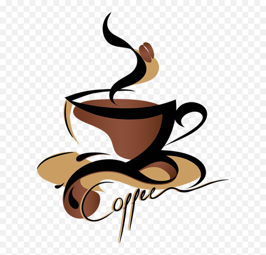 Coffee Graphics Download Free Clip Art - Creative Coffee Logo Design Emoji,Iced Coffee Emoji