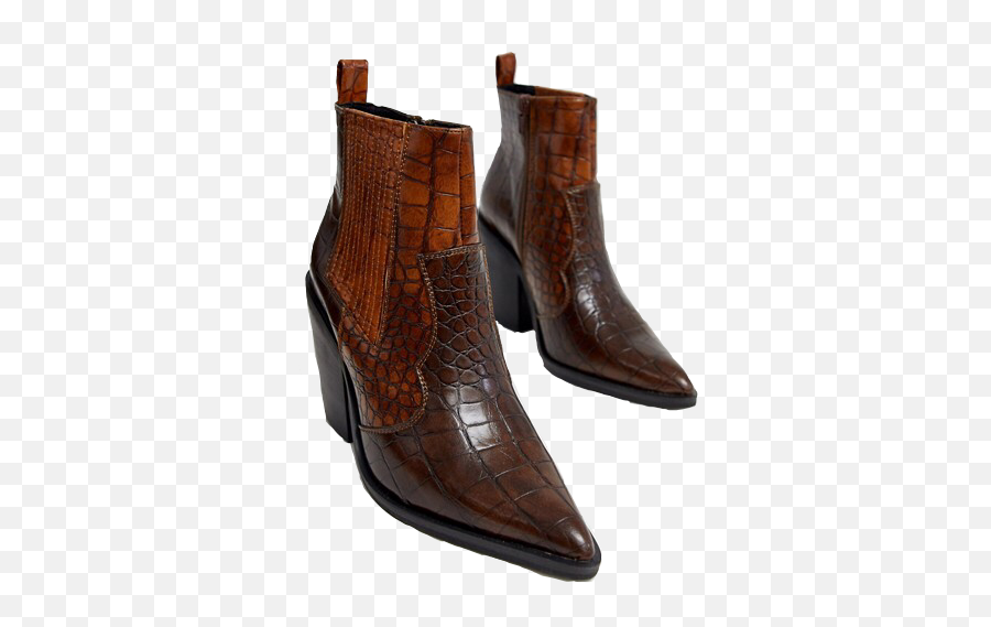Snake Djsnake Freetoedit Coat Boots - Brown Western Ankle Boots Emoji,Snake Boot Emoji