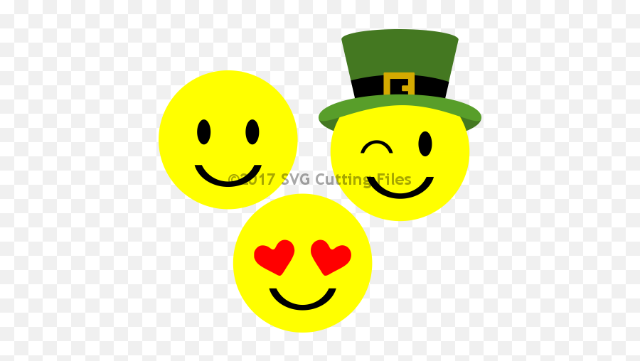 St Patricks Day - Free Emoji Cut Files,Leprechaun Emoji
