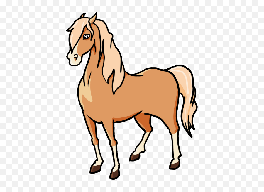 Legs Clipart Horse Legs Horse - Horse Drawing Cartoon Emoji,Horse Arm Emoji
