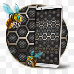Sweet Honeycomb Live Wallpaper - Wallpaper Emoji,Bee Emojis