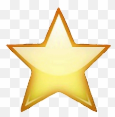 Download Star Emoji Tumblr Png Png Image With No Background - Transparent Background Star Emoji,Star Emoji Png