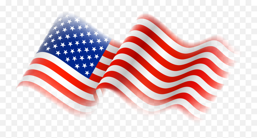 Independence Day Flag Of The United States Wallpaper - Transparent Background American Flag Clip Art Emoji,Us Flag Emoji