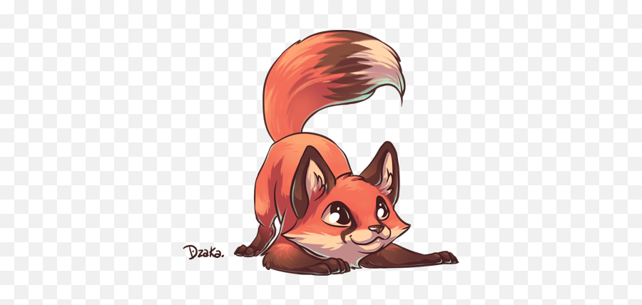 Para La Bienvenida De Discord - Cute Animal Drawings Fox Emoji,Cute Discord Emojis