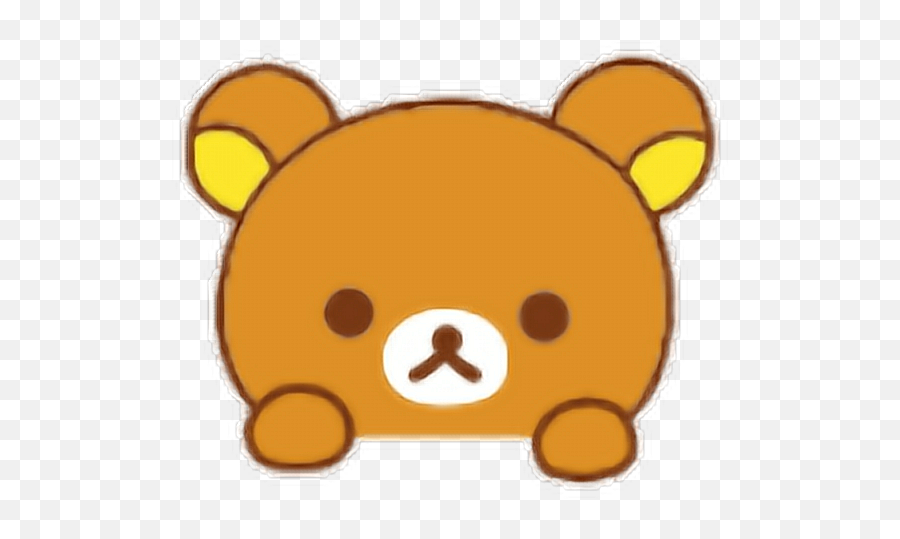 Kawaii Cute Rillakkuma Japanese Japan - Kawaii Bear Emoji,Bear Japanese Emoji