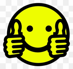 Star Emoticon Showing Thumbs Up - Smiley Png Emoji