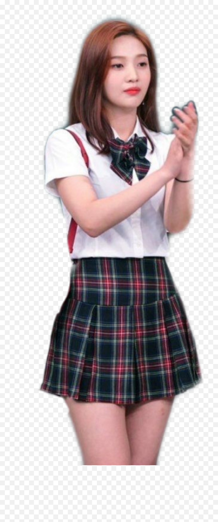 Popular And Trending Clap Stickers On Picsart - Red Velvet Joy Wearing School Uniform Emoji,Handclap Emoji