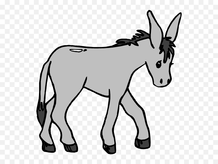 Donkey Clipart Gif - Donkey Clip Art Emoji,Jackass Emoji