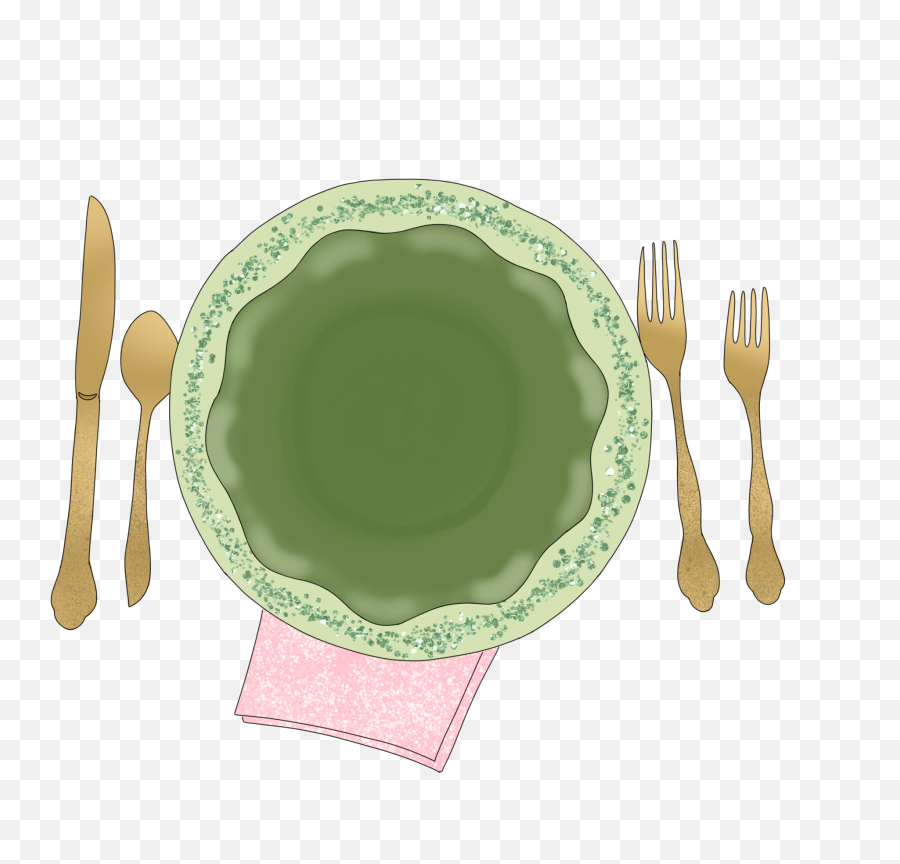 Tablelayout Knife Fork Spoon Cutlery - Placemat Emoji,Fork Emoji