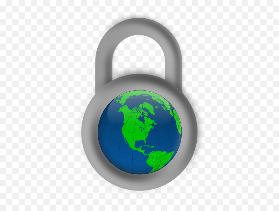 Global Lock Clipart - Png Download Full Size Clipart Oblate Spheroid Vs Sphere Emoji,Lock And Key Emoji