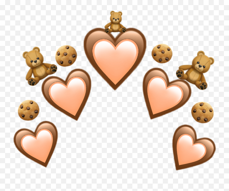 Bearemojicrown - Sticker By Depresseddalilawgf Heart Emoji,Chip Emoji