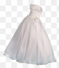 Wedding dress White - Fashion png download Dress Transparent Background Emoji