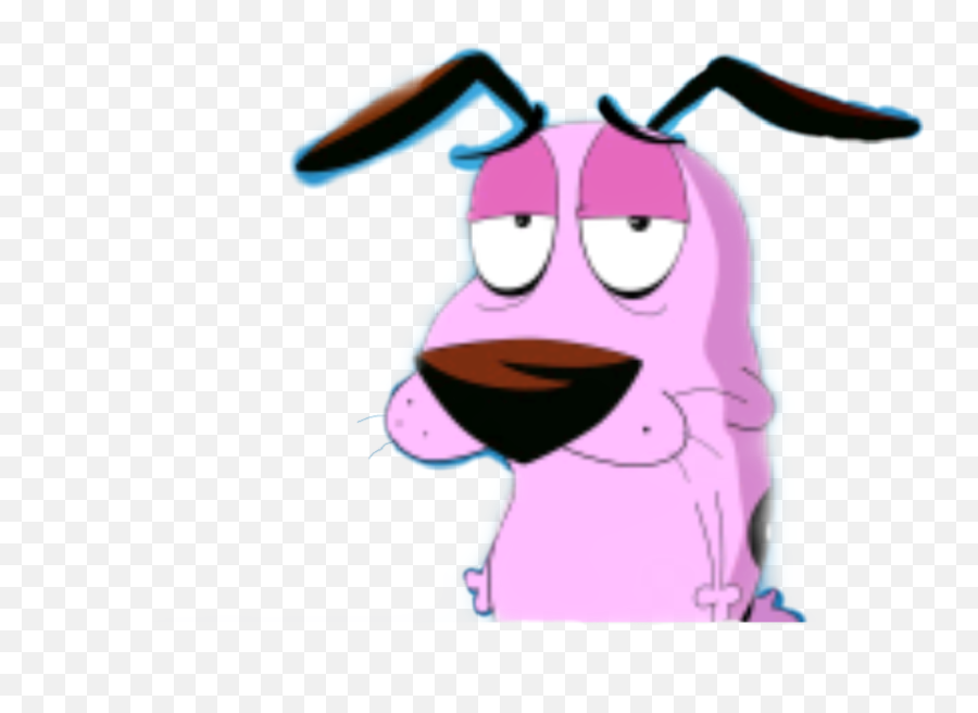 Dog Courage And The Cowardly Dog - Courage The Cowardly Dog Emoji,Courage Emoji