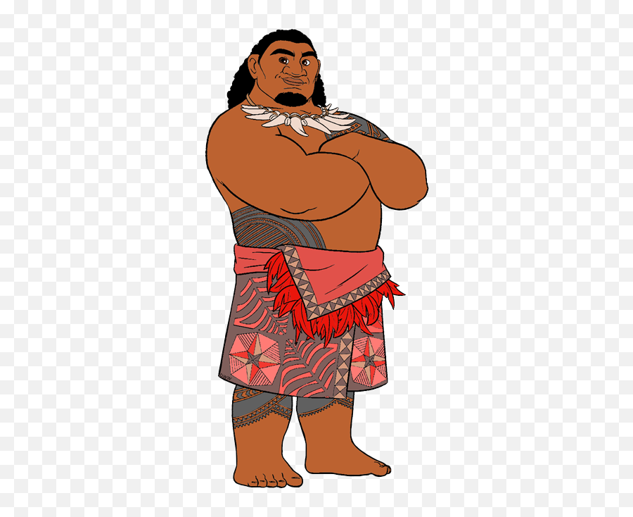 Dancing Chief Tui - Moana Chief Tui Clipart Emoji,Moana Emoji