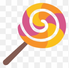 Lollipop Sweet Candy Emoji Sticker - Lollipop Emoji Png,Candy Emoji