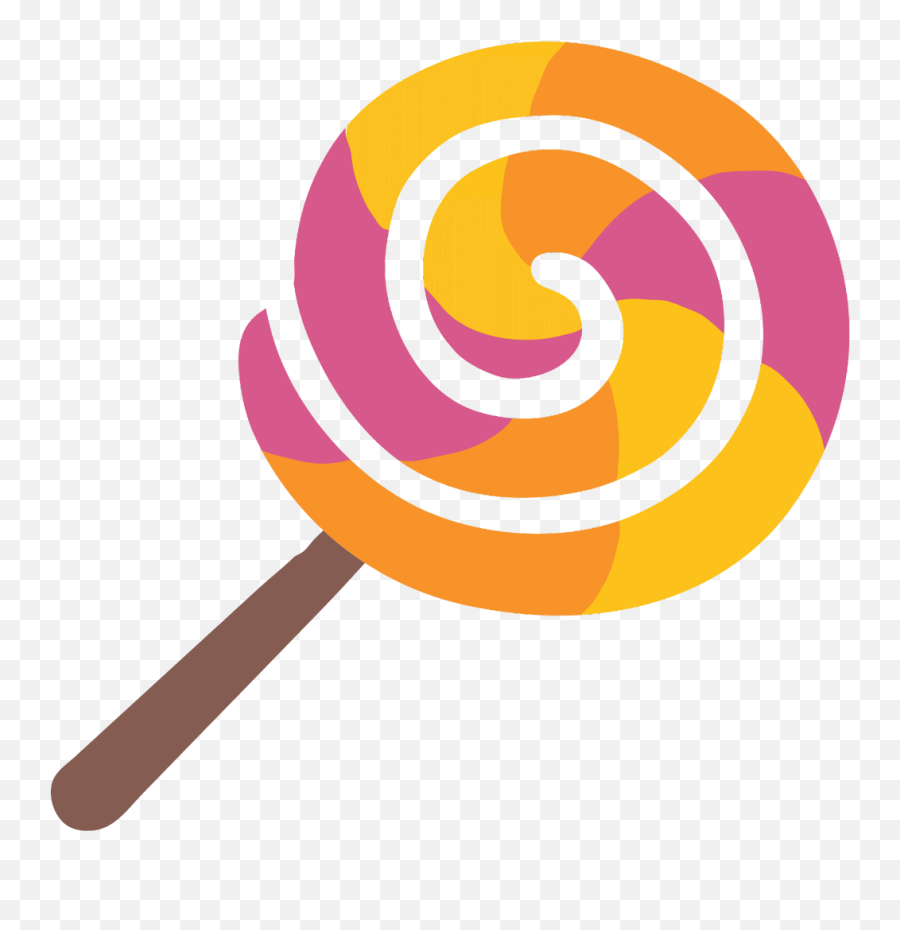 Lollipop Sweet Candy Emoji Sticker - Lollipop Emoji Png,Candy Emoji