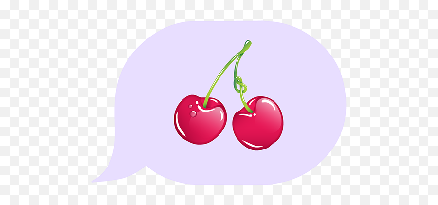 Branded Emoji For A Dating App On Mica Portfolios - Cherry,Food Emoji App