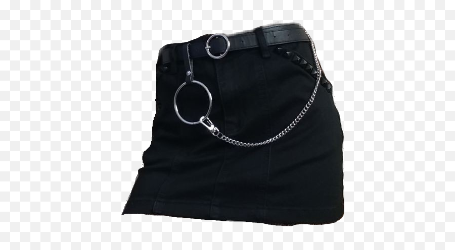 Grunge Skirt Clothes Black - Handbag Emoji,Black Emoji Skirt