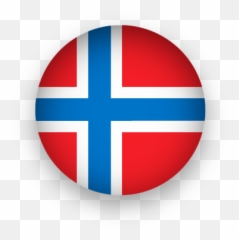 Animated Norway Flags - Transparent Circle Emoji