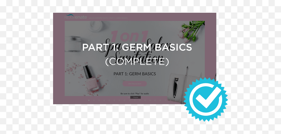 Part 1 Germ Basics - Rejuvenate Online Learning Module Girly Emoji,Germ Emoji