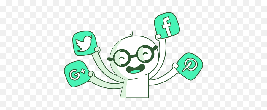 Social Media Man - Transparent Png U0026 Svg Vector File Dot Emoji,Man Book Emoji