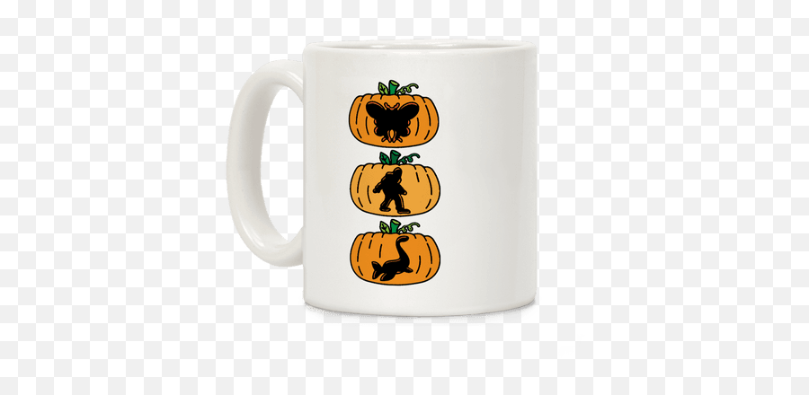 Pumpkin Mugs Coffee Mugs Lookhuman - Serveware Emoji,Emoji Carved Pumpkin