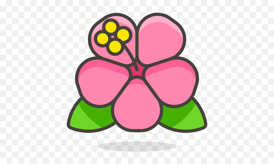 Hibiscus Free Icon Of 780 Free Vector Emoji - Clip Art,Hibiscus Emoji