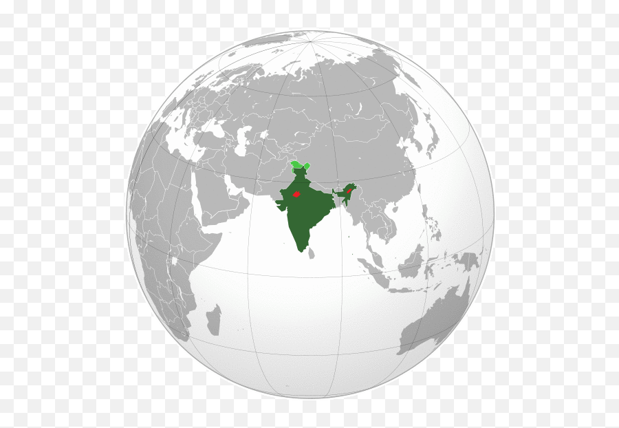 India Maroth - Map Of World Highlighting India Emoji,Bible Emoji