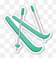 Ski And Ski Boot - Skis Emoji,Boot Emoji