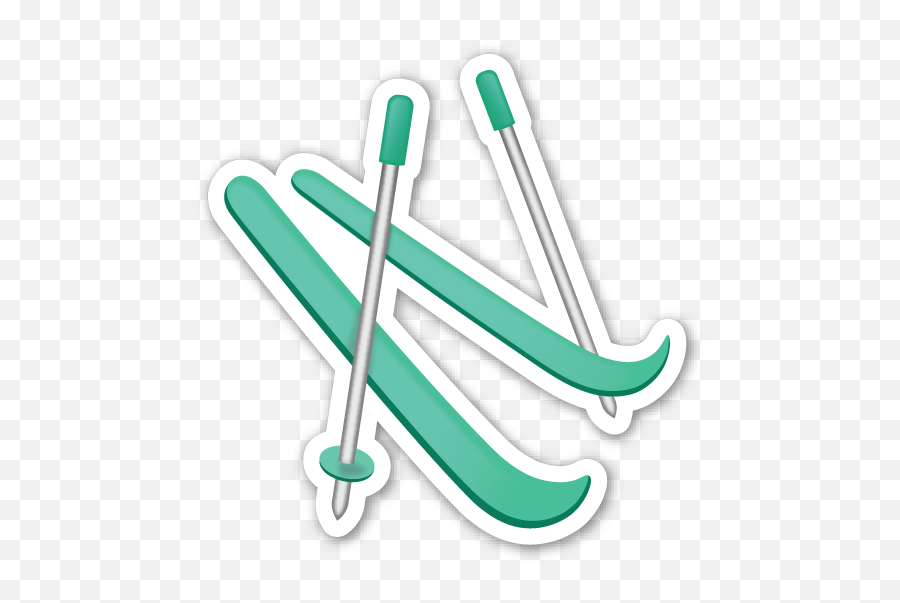 Ski And Ski Boot - Skis Emoji,Boot Emoji