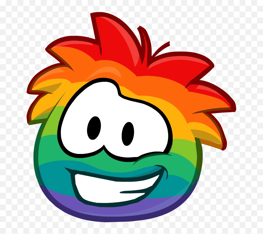 Penguin Shop - Rainbow Club Penguin Puffles Emoji,Rare Emoticons