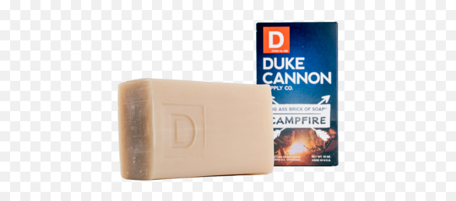Duke Cannon Big Ass Brick Of Soap Campfire - Duke Cannon Campfire Soap Emoji,Is There A Campfire Emoji
