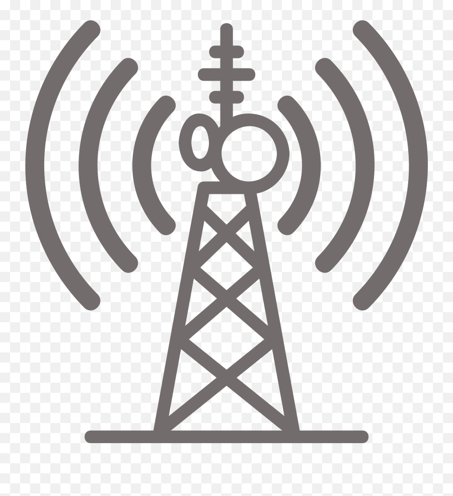 Download Free Png Radio Broadcast Icon 241437 - Free Icons Mobile Network Operator Icon Emoji,Radio Emoji