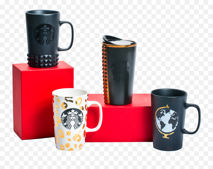 Starbucks Holiday Collection 2015 - Mug Emoji,Red Cup Emoji