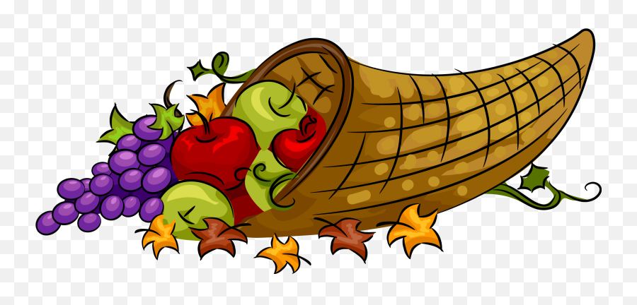 Free Happy Thanksgiving Pictures - Thanksgiving Cornucopia Clipart Emoji,Happy Thanksgiving Emoji Art