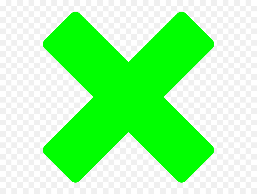 X Symbol Clipart - Tinder Heart And Cross Emoji,X Symbol Emoji