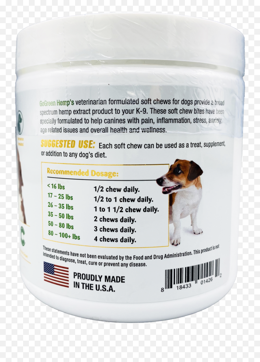 Gogreen Hemp Pets Dog Soft Chew Bites - Beagle Emoji,Dog Treat Emoji