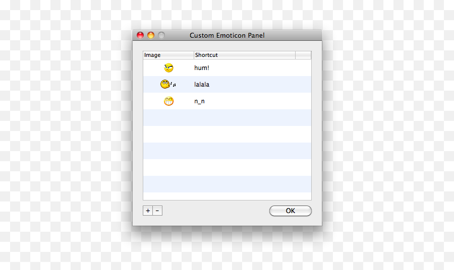 Adium 1 - Screenshot Emoji,Emoticones Con Teclado