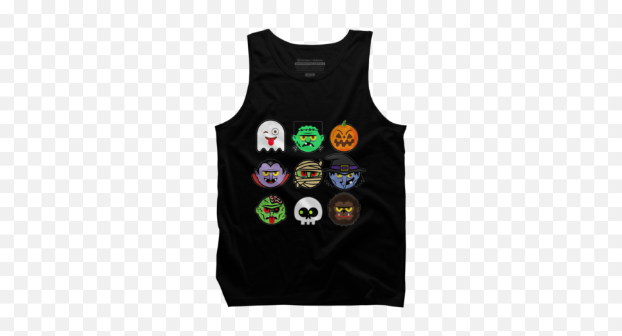 Shop Vomariau0027s Design By Humans Collective Store - Halloween Monster Emoji,Skeleton Emoji