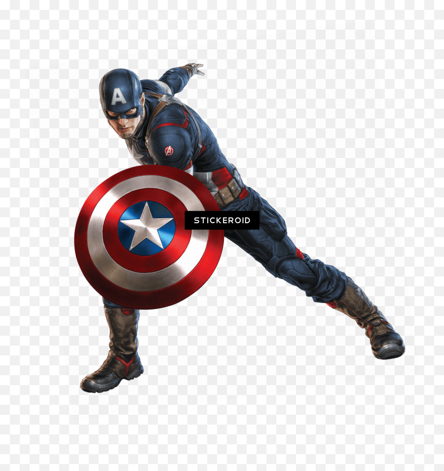Captain America Shield Left Clipart - Captain America Png Emoji,Captain America Emoji